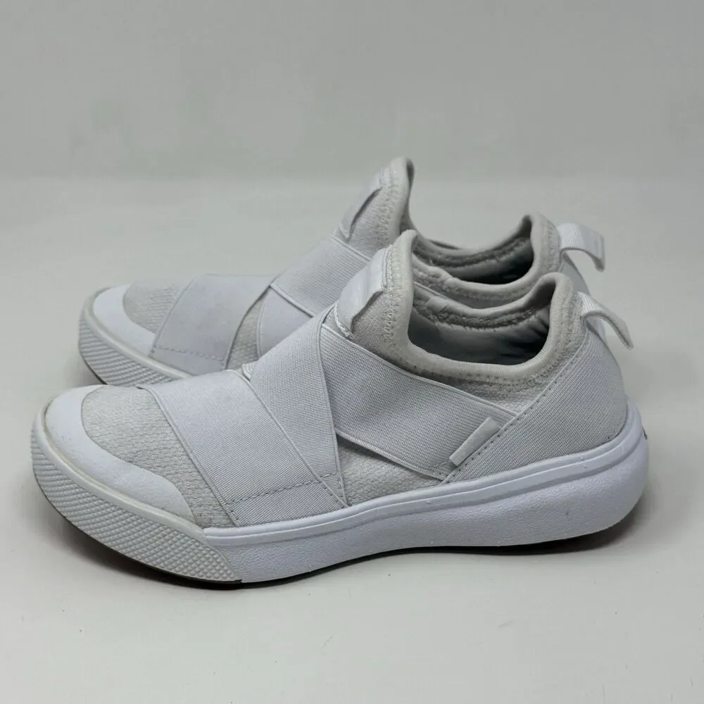 Vans Ultrarange Gore Sneakers Womens 5 White Knit Slip On Trail Comfort Unisex